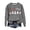 Grey, variant on christmas sweaters for women funny, Funny Christmas Cat Sweatshirt, Meowy Graphic Crewneck Pullover, Soft Casual Holiday Top