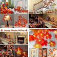 thumbnail image 4 of Maple Leaf Fairy Lights, 20led Autumn Garland Autumn Leaf Garland Autumn Decoration Autumn Maple Leaf Decoration Autumn Decoration For Christmas Thank, 4 of 4