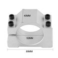 thumbnail image 3 of 52 / 65mm Cast Aluminum Spindle Motor Mount Bracket For CNC Engraving Machine, 3 of 8
