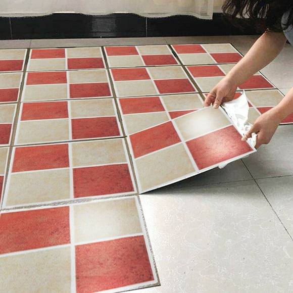 Pegatinas para azulejos Jadeshay 18 piezas transferencia de azulejos de mosaico autoadhesivas