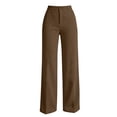 thumbnail image 4 of Guluxicc Women's Corduroy Dress Pants with Pockets Button Front Wide Leg Business Casual Trousers for Golf Fall Winter, 4 of 6