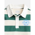 thumbnail image 2 of Wonder Nation Little Boys' Rugby Polo with Short Sleeves, Sizes 4-10, 2 of 3