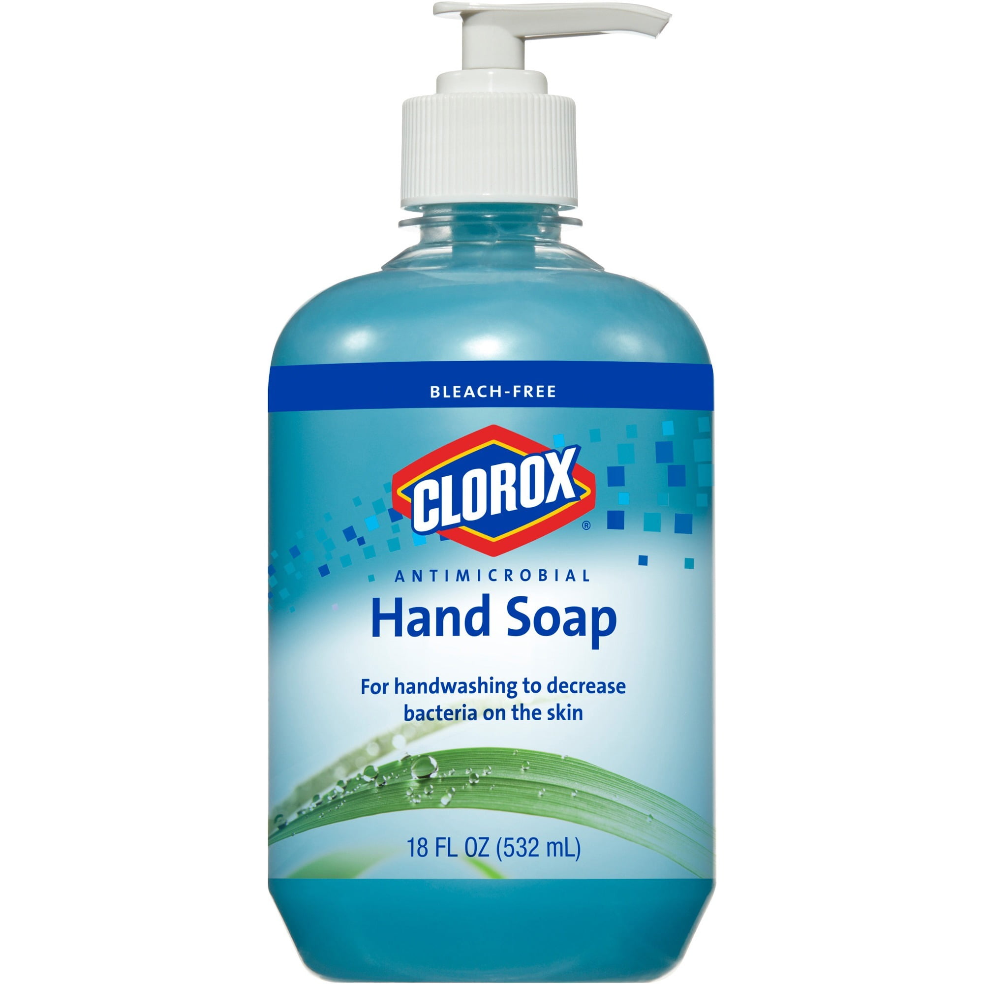 Clorox Antimicrobial Hand Soap, Blue, 1 Each (Quantity)