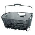 thumbnail image 2 of Ventura Rubber Coated Steel Basket with Clamp Attachment, Black, 2 of 3