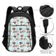 thumbnail image 3 of Balery Cute Pug Dogs Mochila con carga USB para hombre y mujer - Mochila impermeable y antirrobo para portátil con puerto USB para viajes, trabajo, estudios y universidad, 3 of 7