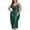 Green#13038mm, variant on Plus Size Satin Silk Nightdress for Women's Sexy Deep V Neck Negligees Long Adjustable Spaghetti Strap Chemise Navy 4XL