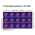 thumbnail image 3 of Castle Fairy Purple Axolotl Fabric by the Yard 10 Yard,Cartoon Animal Room Decor Fabric by the Yard,Kawaii Wildlife Sewing Fabric,Microfiber Kids Bedroom Decor, 3 of 6