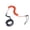 A, variant on Surf Leash Ankle Strap with Coiled TPU Cord, Board Attachment Rope for Paddle Board and Surfing Water Outings Use