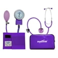 thumbnail image 1 of Esfigmomanómetro Aneroide Kit Estetoscopio Morado Medstar Medstar SLI-HS-50A-F, 1 of 1
