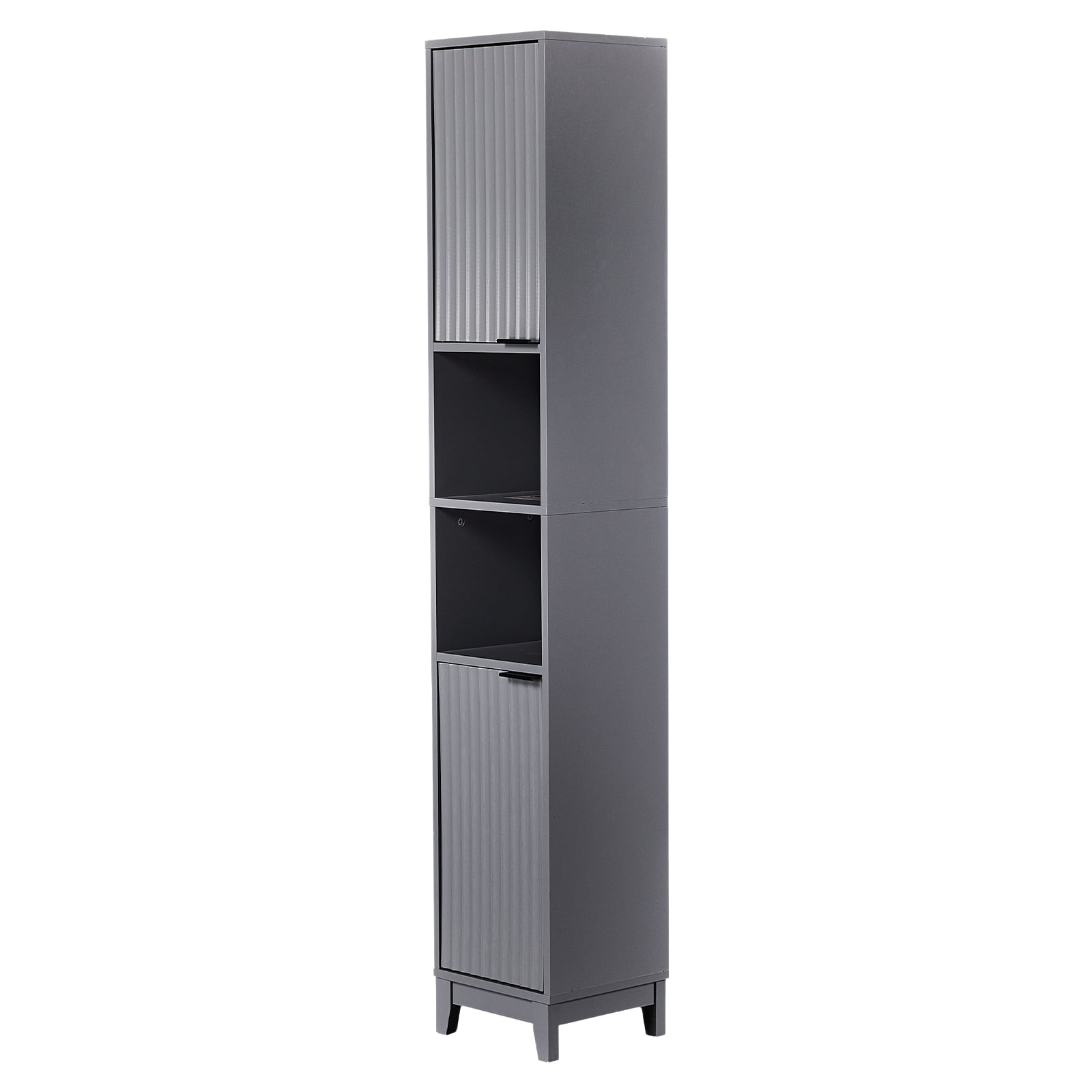 Bathroom Vanity Two Doors And Two Shelves, 30*28*170cm