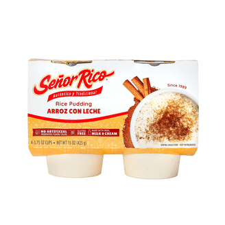 Senor Rico Zero Sugar Added Rice Pudding, 7 oz Serving Size
