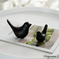 thumbnail image 3 of Uniquewise Set of 2 Black Ceramic Bird Statue Gift & Decorative Accent for Living Room Bedroom Office Desktop Shelves Coffee Table Cottage Spaces or Farmhouse Aesthetic Ideal for Minimalist Interiors, 3 of 8