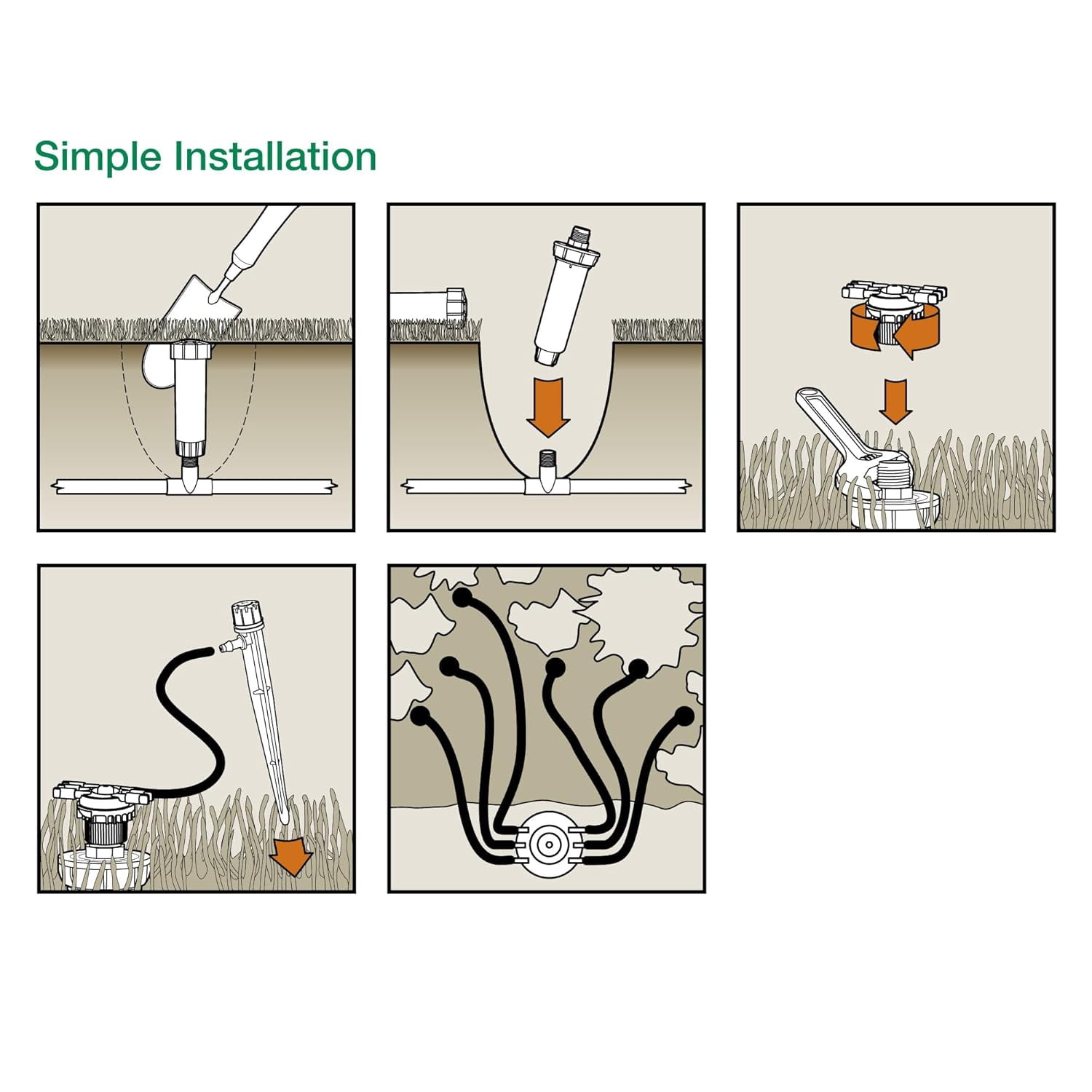 Rain Bird Corp. Consumer Drip Bubbler Conv. Kit CNV182MBS