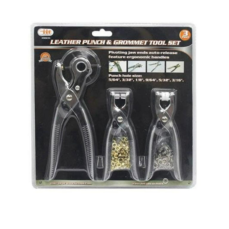 LEATHER HOLE PUNCH PLIERS – grommet setting tools – leathercraft – belt  making