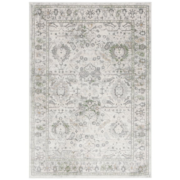 SAFAVIEH Prestige Malvina Oriental Area Rug, Ivory/Gray, 8' x 10'