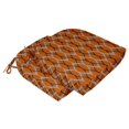 thumbnail image 2 of Vargottam Chaise à Manger Sans Glissement en Forme de Coussin Imprimé Intérieur / Extérieurpadshome Décor Réversible et Machine Lavable DiningChairPad avec Attaches Chaîne - Lot de 2-Orange, 2 of 8