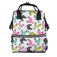 thumbnail image 1 of Disketp Funny Chicken Mochila de Pañales de Gran Capacidad con Múltiples Bolsillos, Mochila de Viaje Multifuncional para Bebé, Unisex, Moderna y Resistente, 1 of 6
