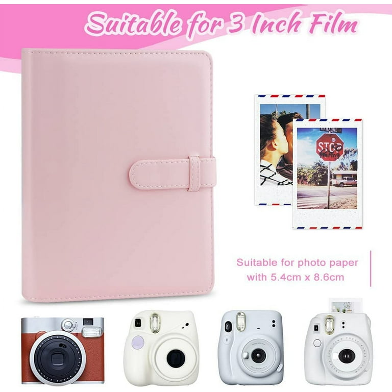 STONCEL 256 Pockets Photo Album with DIY Accessories, Instant
