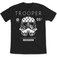 thumbnail image 1 of Camiseta gráfica Star Wars Trooper para hombre, negra, mediana Star Wars Camiseta gráfica, 1 of 1