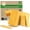 Yellow-4, variant on 4 Pack Compostable Thicker Pop-Up Sponges - Expanding, Non-Scratch, -Based Dish Cellulose Sponges Wash Sponge