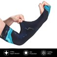 thumbnail image 2 of Balery Blue Marble And Gold Mangas Refrescantes para Brazos para Hombre y Mujer – Transpirables y Absorbentes de Humedad para Mujeres, Hombres y Niños, 2 of 7