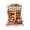 Fresh Depot, variant on 3d wooden puzzle for adults Morning Dew Florist book nook with lights model kit dollhouse DIY miniature house Birthday and Christmas gifts