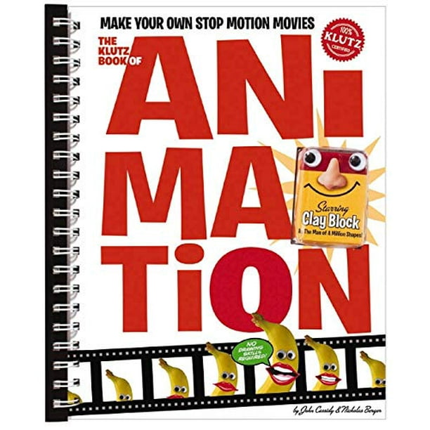 The Klutz Book of Animation: Make Your Own Stop Motion Movies, Pre-Owned Other 1591747333 9781591747338 John Cassidy, Nicholas Berger The Klutz Book of Animation: Make Your Own Stop Motion Movies, Pre-Owned Other 1591747333 9781591747338 John Cassidy, Nicholas Berger