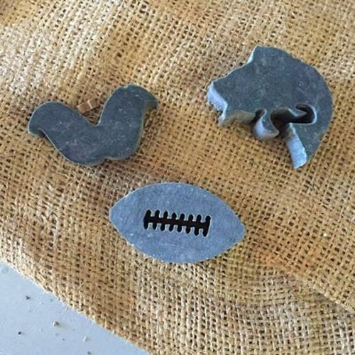 SPARQ Home Soapstone Man's Whiskey Shapes / Rocks Set of 3