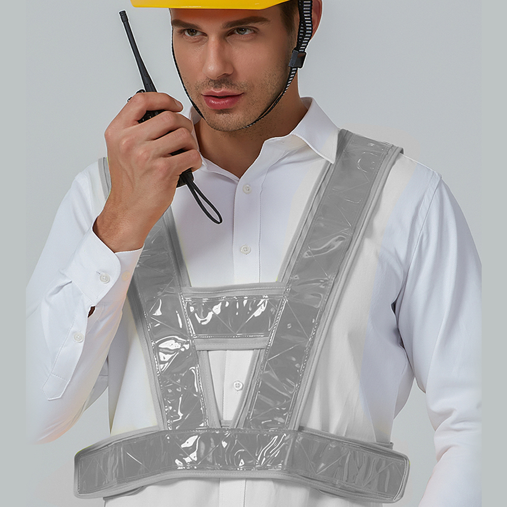 SFVest High Visibility Reflective Vest Reflective Safety Strap Vests
