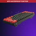 thumbnail image 1 of HXSJ V900 RGB Mechanical Keyboard  61-key Gaming Keyboard   Blue Switches  Durable and Compact Design  Various Lighting Modes  Ergonomic and User-centered  for Windows, 1 of 7
