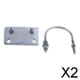 thumbnail image 1 of 2X soporte de montaje Colamx Kit de motor 50 66 80 2 piezas, 1 of 8