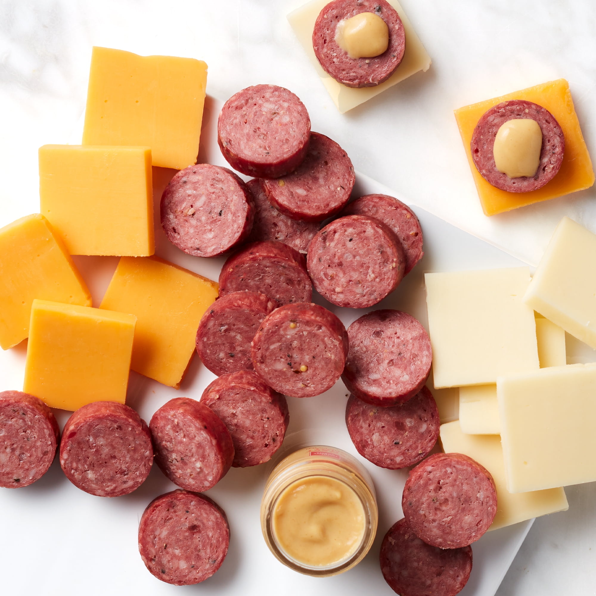 (2 pack) Hickory Farms $9.97 Meat & Cheese Gift Box Gourmet Charcuterie Set