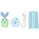 thumbnail image 2 of Children U Shape Toothbrush Silicone Intelligent Voice Electric Toothbrush Kids Oral CareGreen, 2 of 5