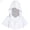 White, variant on Hvyesh Unisex Halloween Cowl Cloak Medieval Hooded Cape Christmas Cosplay Costumes Poncho for Men Women
