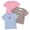 Tshirt1-Blue, variant on UAYOTSE Toddler Girls Graphic T Shirts 3 Pack Cute Spring Summer Short Sleeve Tees Soft Breathable Tops,Sizes 2-3 Years