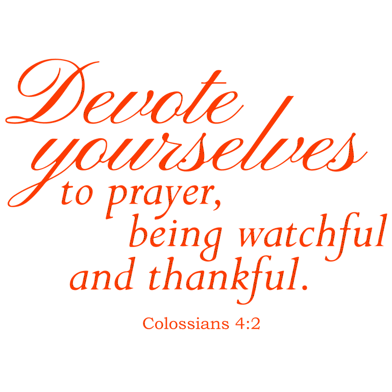 Devote Yourself To Prayer {Mirror Decal Stickers} Devote Yourself To Prayer {Mirror Decal Stickers}