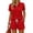 02Red, variant on ASDFVBKG Polo Shirts Set for Women Short Sleeve Collared Button Golf Tee and Shorts Cotton Business Casual Summer Work Tops Army Green 3XL
