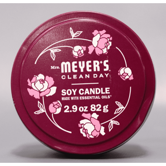 Mrs. Meyer's Clean Day White Peony Scent Tin Candle 2.9 oz