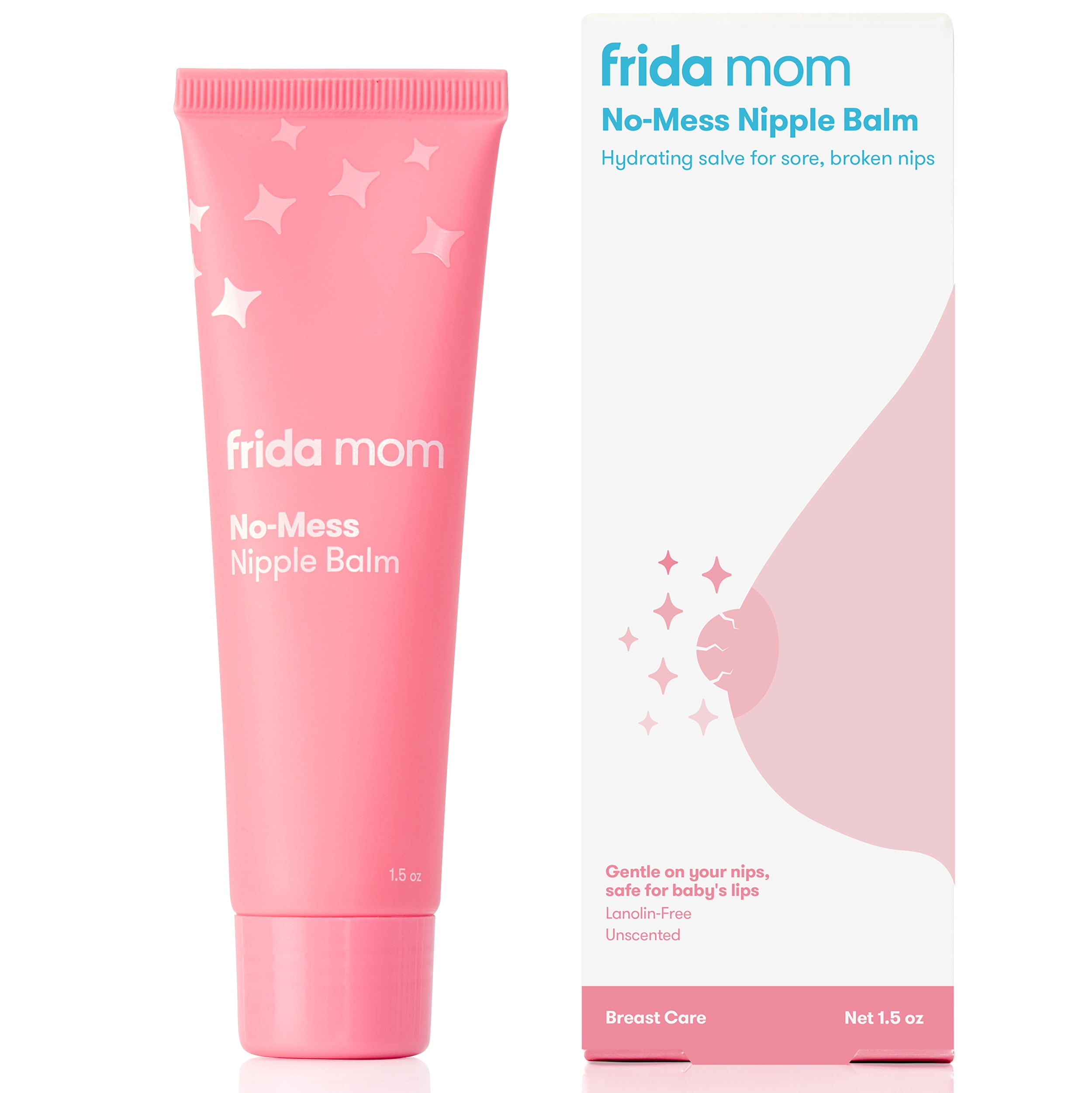 Frida Mom No-Mess Nipple Balm, 1.5 Oz