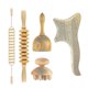 thumbnail image 1 of 5-in-1 Wooden Massage Set for Cellulite Reduction, Body Sculpting Therapy Tools with Anti-Cellulite Roller, 1 of 2