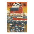 thumbnail image 2 of Delaware, Geometric (19x27 inches, Premium 500 Piece Jigsaw Puzzle for Adults and Family, Made in USA), 2 of 4