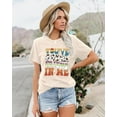 thumbnail image 5 of MOUSYA You've Got A Friend in Me Shirt Women Funny Letter Print Friends Tops Cute Vacation Holiday Short Sleeve Graphic Tees, 5 of 13
