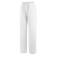 thumbnail image 4 of Cargo Yoga Pants for Women Plus Size High Waist Wide Leg Lounge Trousers Bootcut Flare Yoga Pant with Multi Pockets, 4 of 7