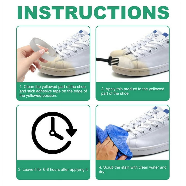 Whitening Cleansing How To Clean White Shoes Without Making Them