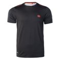 thumbnail image 1 of IQ - Camiseta Cross The Line Etes de Manga Corta para Hombre (Negro), 1 of 6