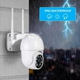 thumbnail image 2 of Cámara WiFi de 2MP Cámara PTZ inalámbrica para el hogar Cámara impermeable para exteriores Enchufe d TOMSHOO Cámara web, 2 of 2