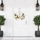 thumbnail image 3 of Flores de seda artificiales grandes Aro circur Ventanas colgantes Zulema coronas de puerta, 3 of 8