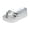 Silver, variant on Platform Slip On Espadrille Slides Sandals for Women Clear Strap Summer Wedges Wedge Open Toe Bohemia Beach Slippers Gold Size 7
