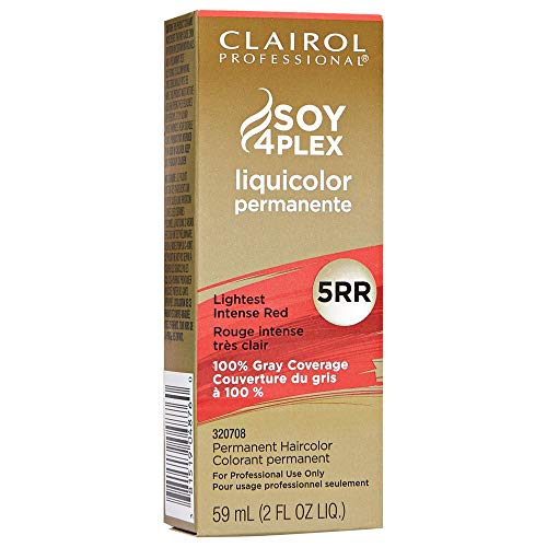 Clairol Professional Liquicolor Permanent 5rr Lightest Intense Red 2 Oz ...