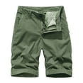 thumbnail image 1 of LSLJS Men's Plus Size Cargo Shorts Multi-Pockets Relaxed Summer Beach Shorts Pants, Gym Shorts Gifts for Men, 1 of 2